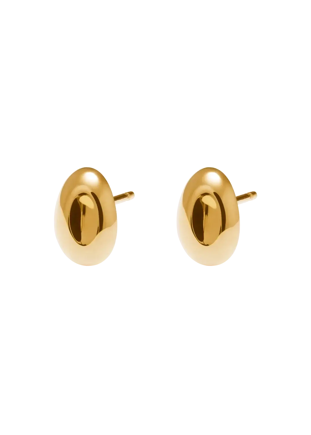 Cleo Hollow Earrings 18k Earrings