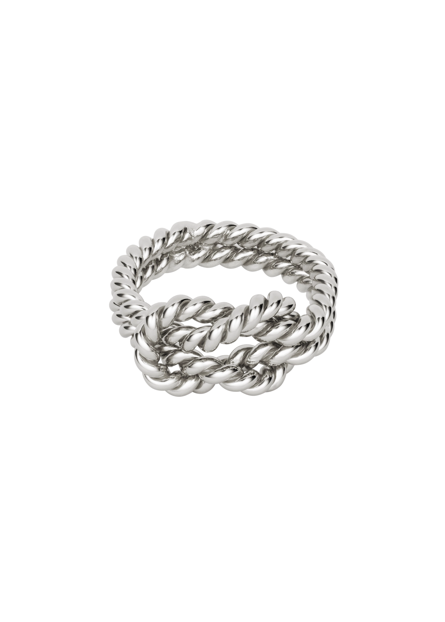 ondulé ring rings CINCO silver 14 mm