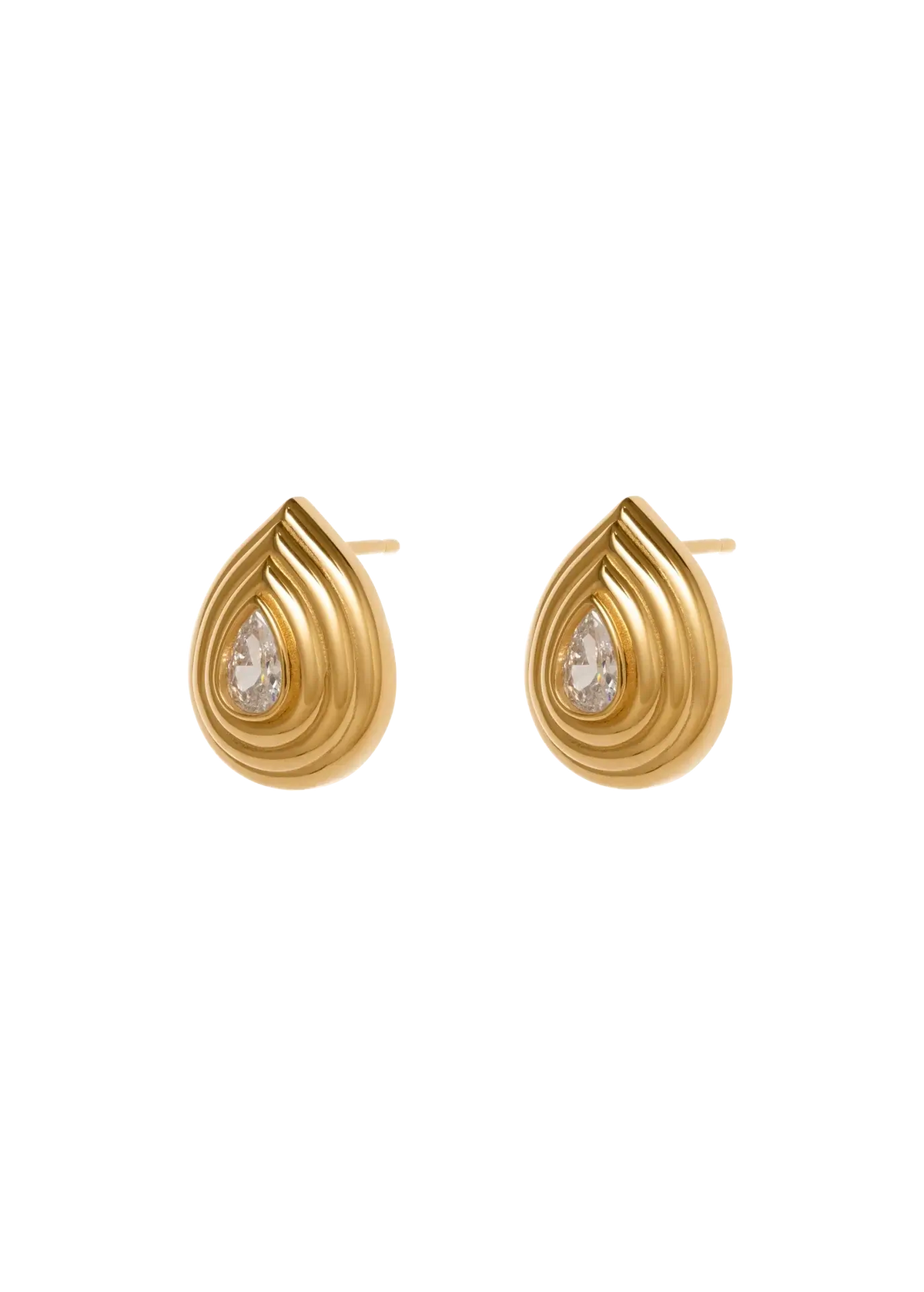 Rhea Twisted Bold Earrings Earrings