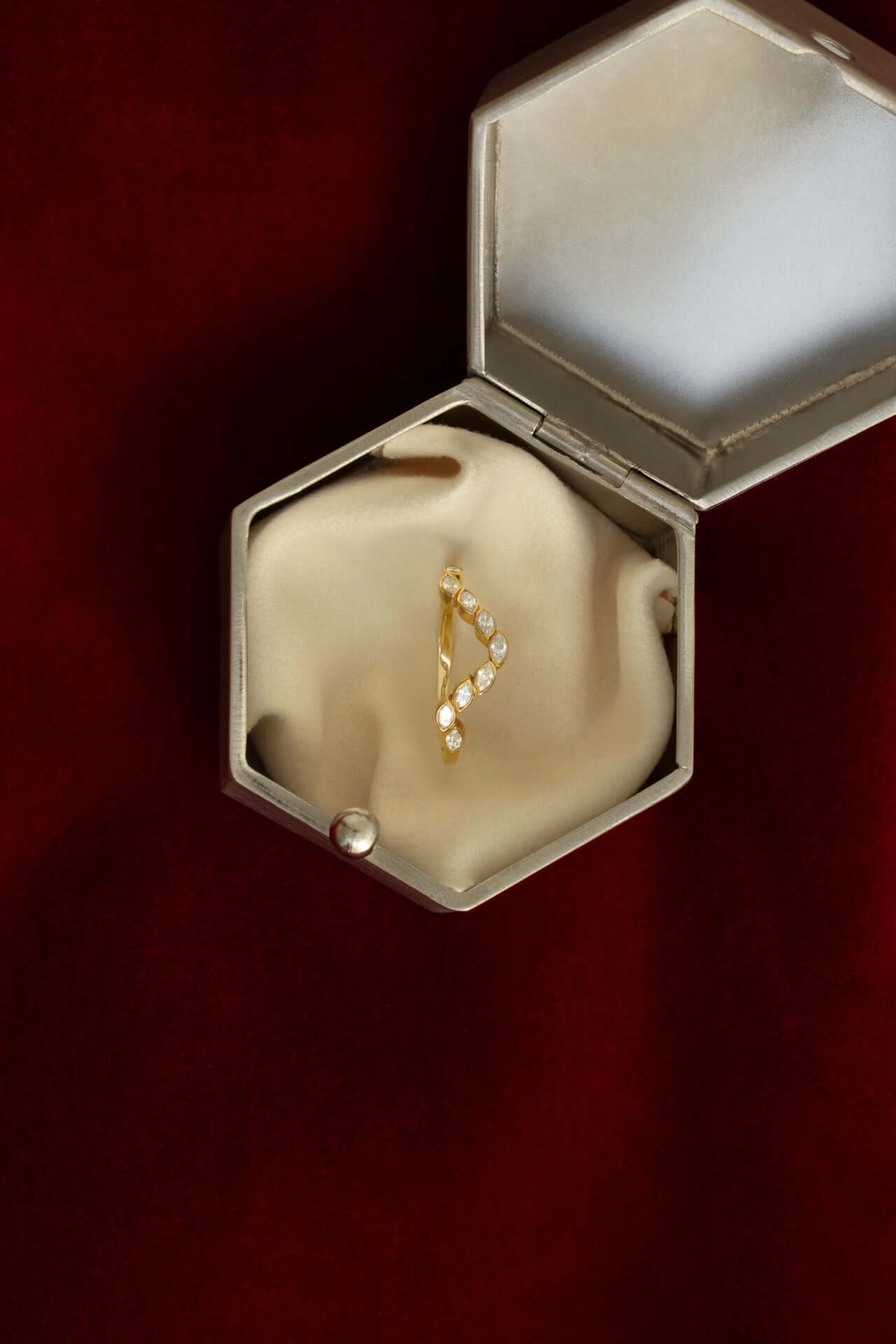 inel teresa 18k cu diamante Inele
