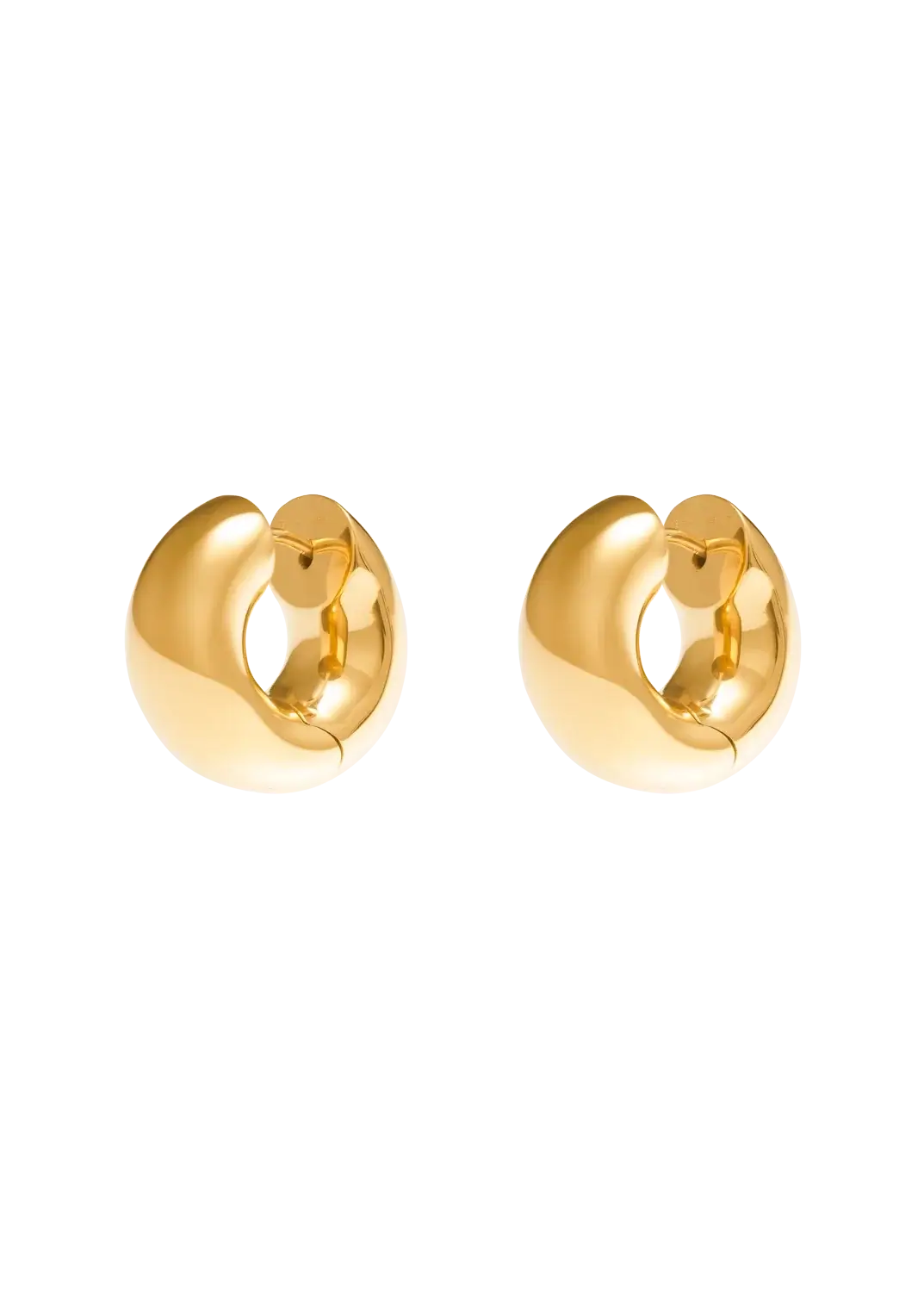Violet Mini Bold Huggies Earrings