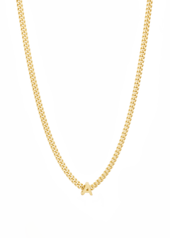 alphabet necklace with pendant A