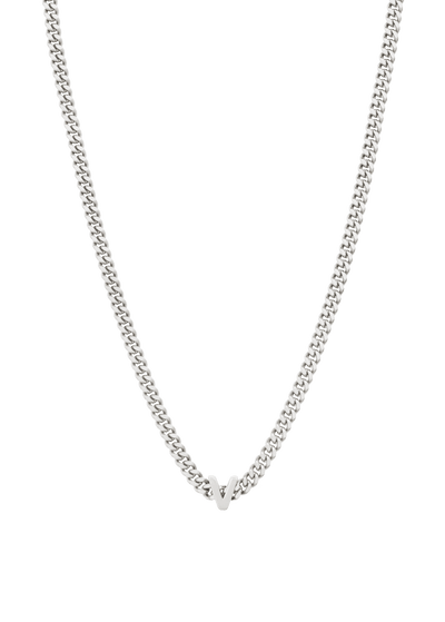 alphabet necklace with pendant V Necklaces