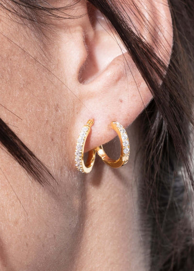 Amina double layer earrings Earrings