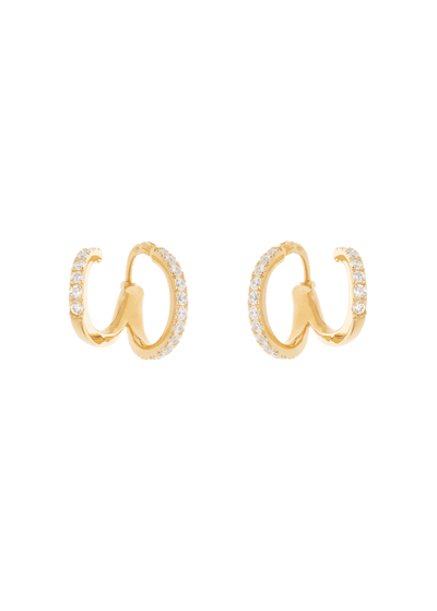 Amina double layer earrings Earrings