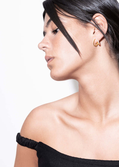 Amina double layer earrings Earrings