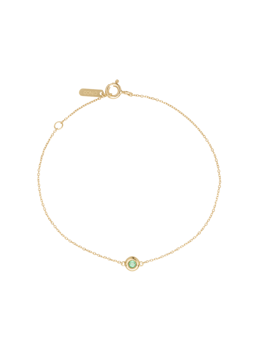 chris bracelet 18k emerald