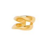 bella earcuff in gold