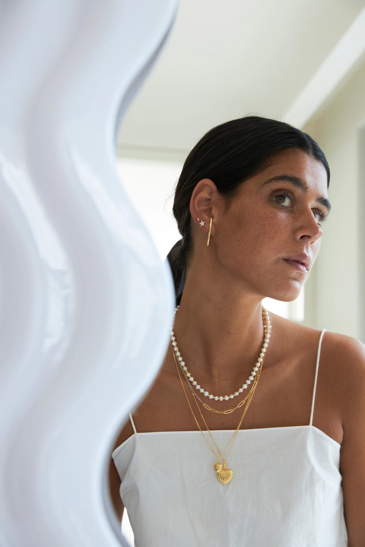 Cercei Elara Oval Hoops