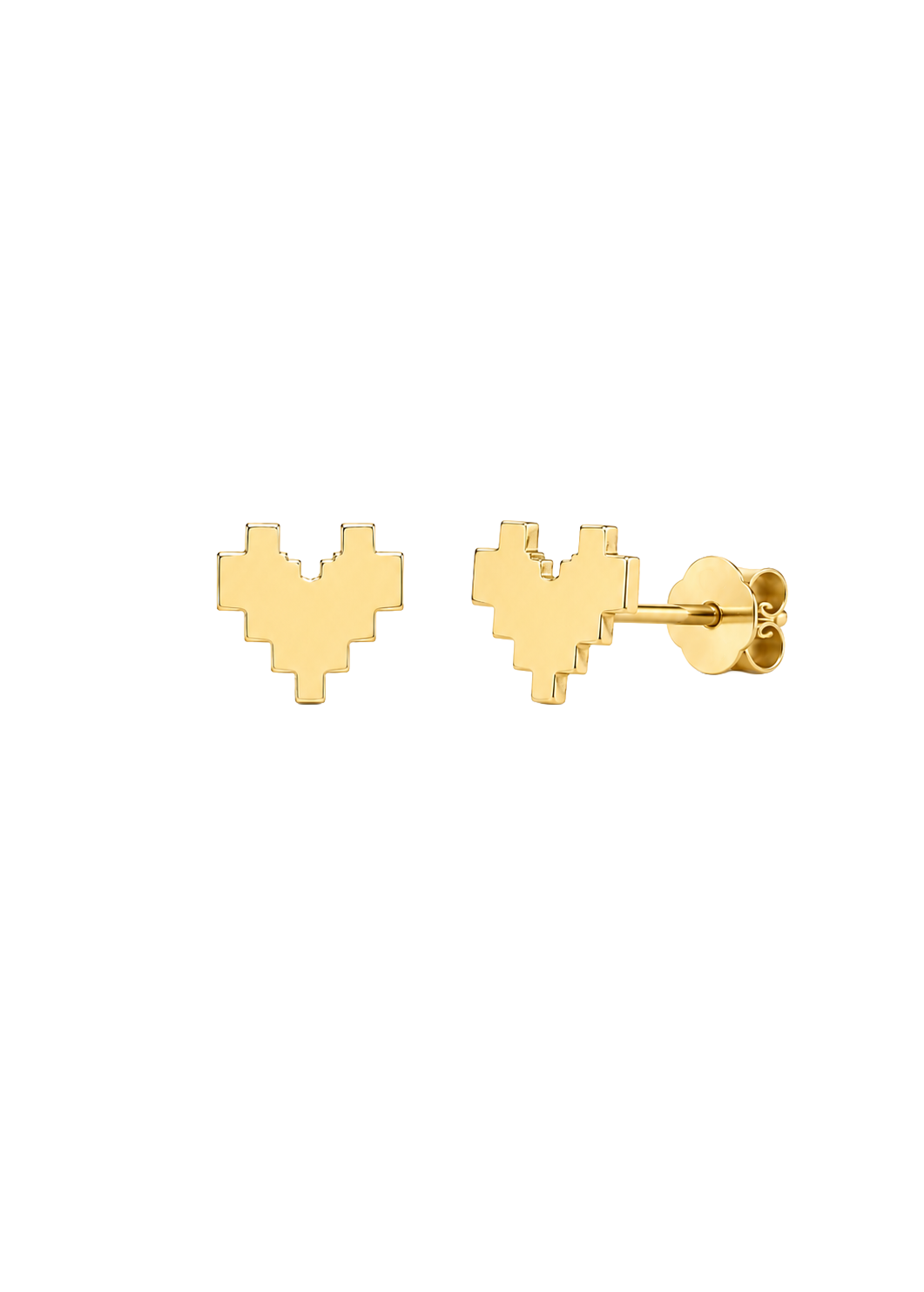 Cercei Mini Inimă PIXEL