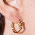 lucilla huggies earrings