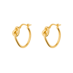 lucilla huggies earrings CINCO gold
