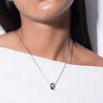 nat necklace in model
