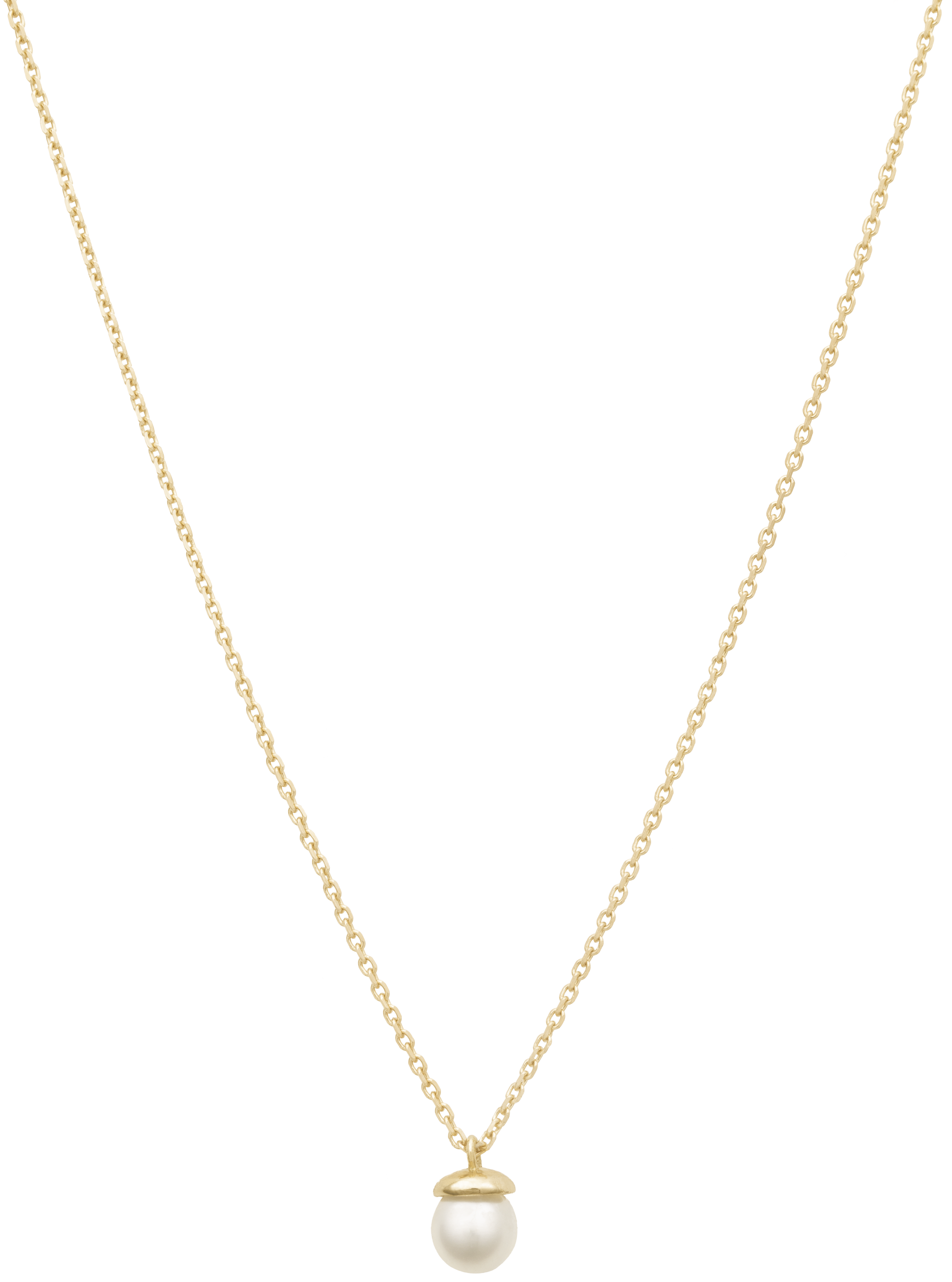 natalia necklace 18k pearl