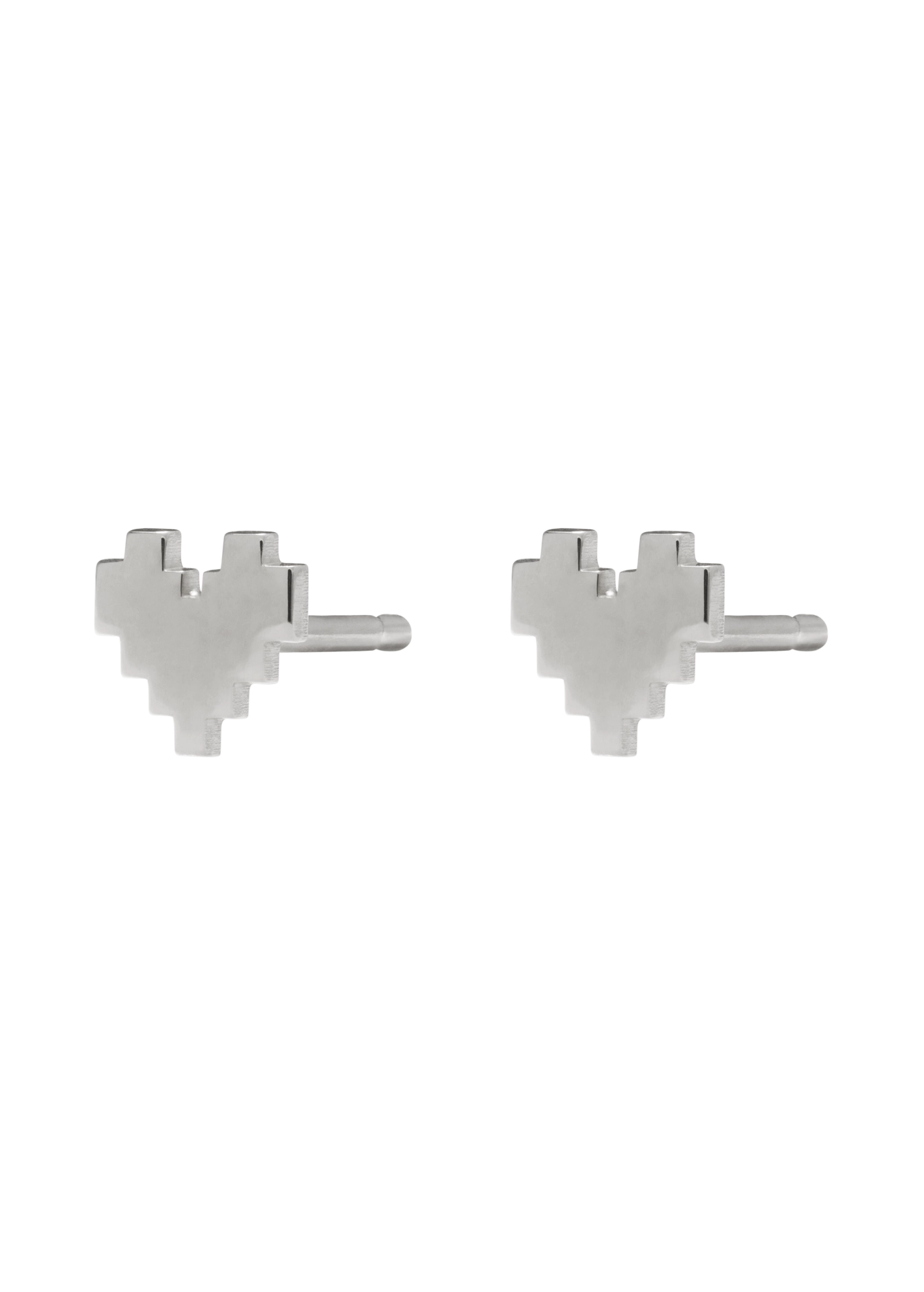PIXEL Heart Mini Earrings Earrings