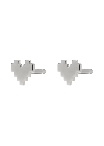PIXEL Heart Mini Earrings Earrings
