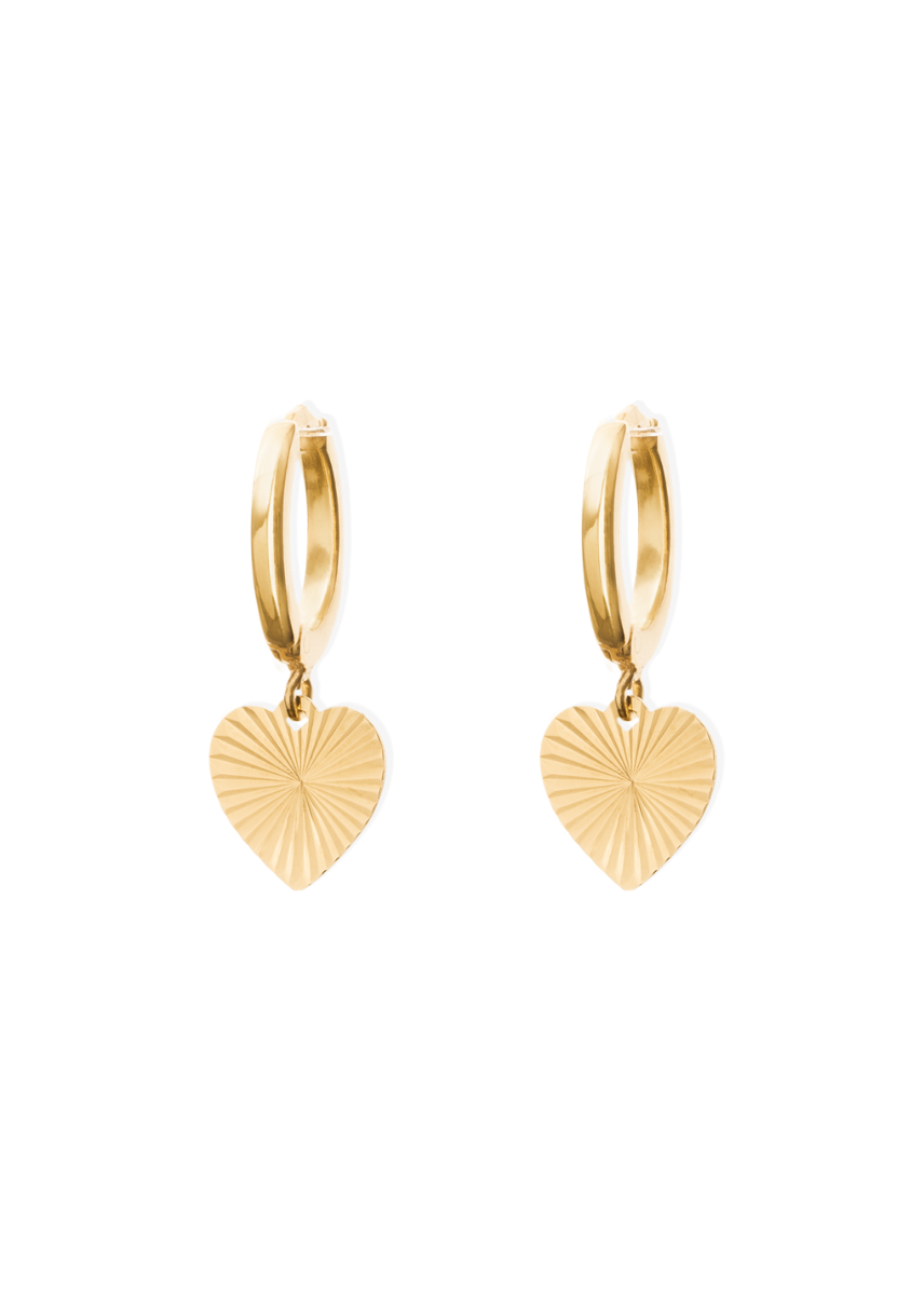 rosie earrings in gold