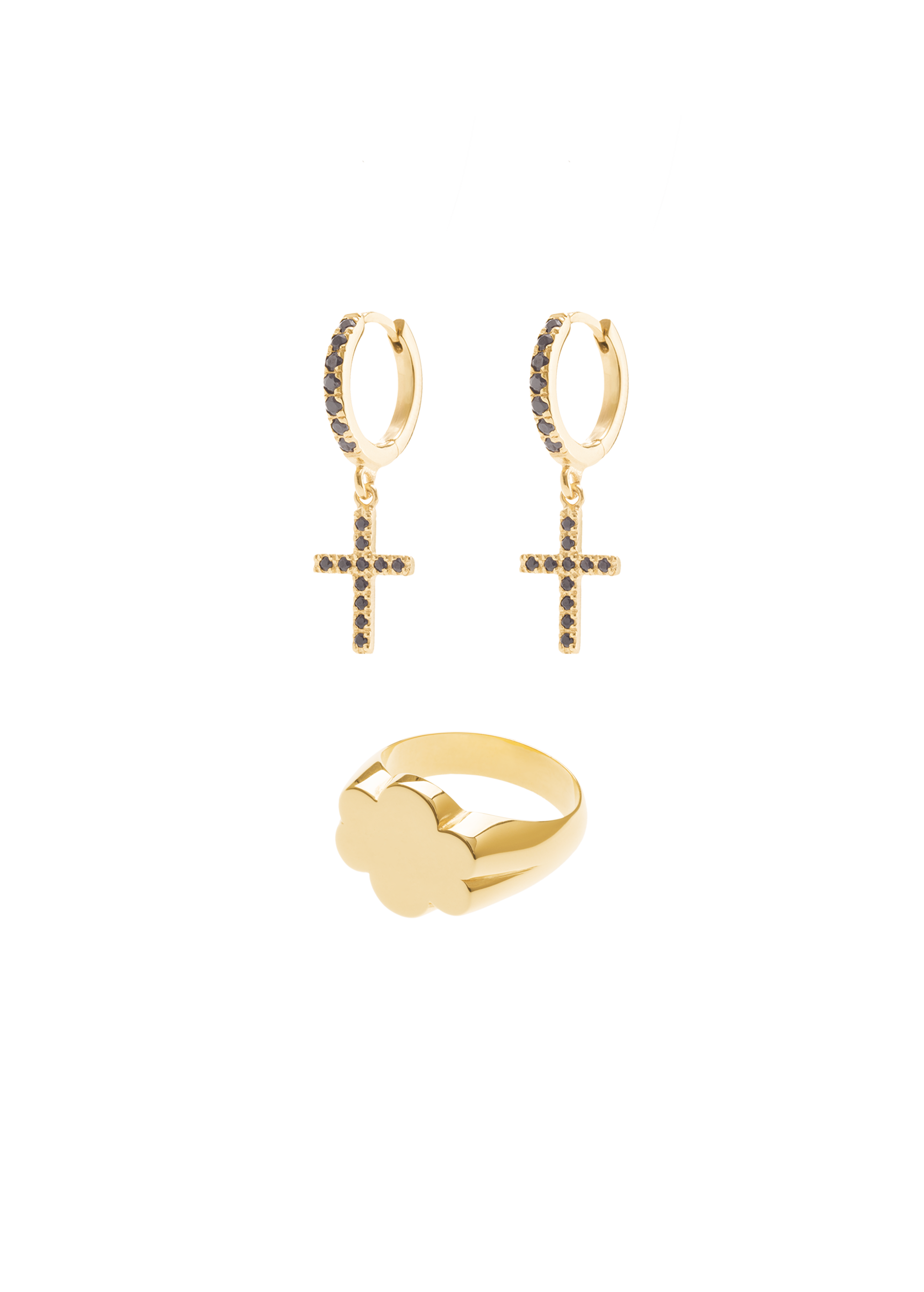 set keya ring & sascha earrings