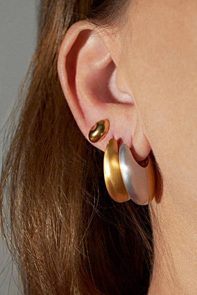 Lara Two Tone Earrings
