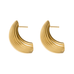 tilly super earrings in gold