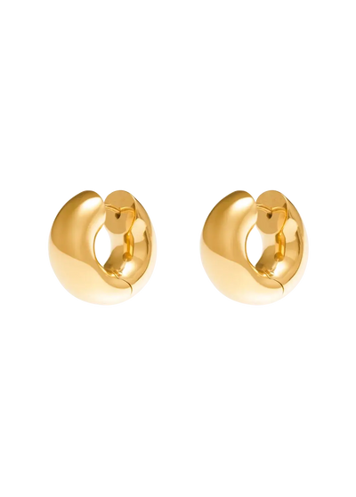 Violet Mini Bold Huggies Earrings