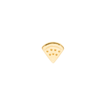 alphabet charm watermelon in gold